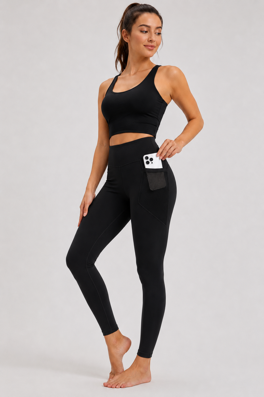 High-Waist Pocket Leggings