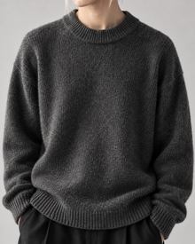 Cashmere-Blend Crewneck