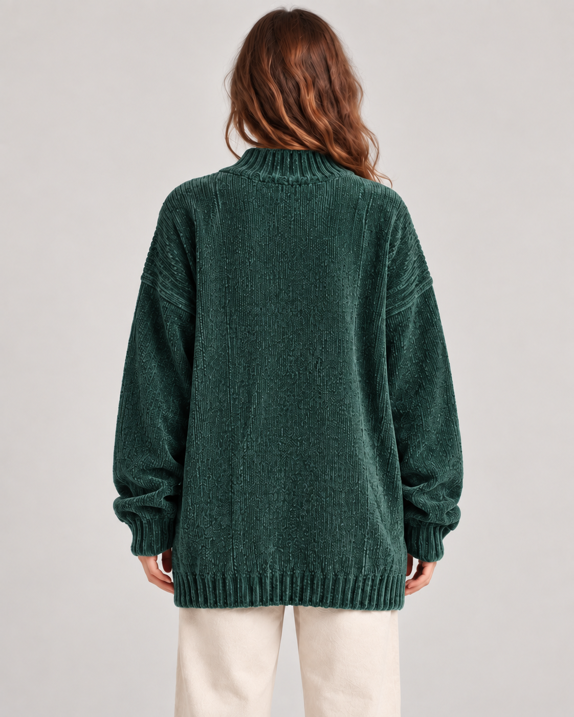 Chunky Cable-Knit Sweater