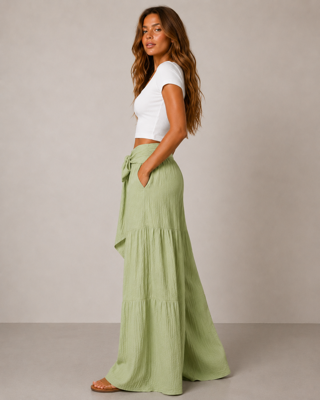 Wide-Leg Trousers