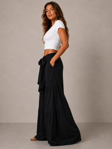 Wide-Leg Trousers