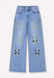 Blue Boyfriend Jeans