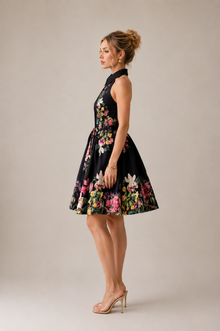 Camouflage Halter Dress
