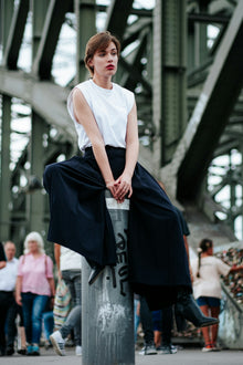 Denim A-Line Skirt