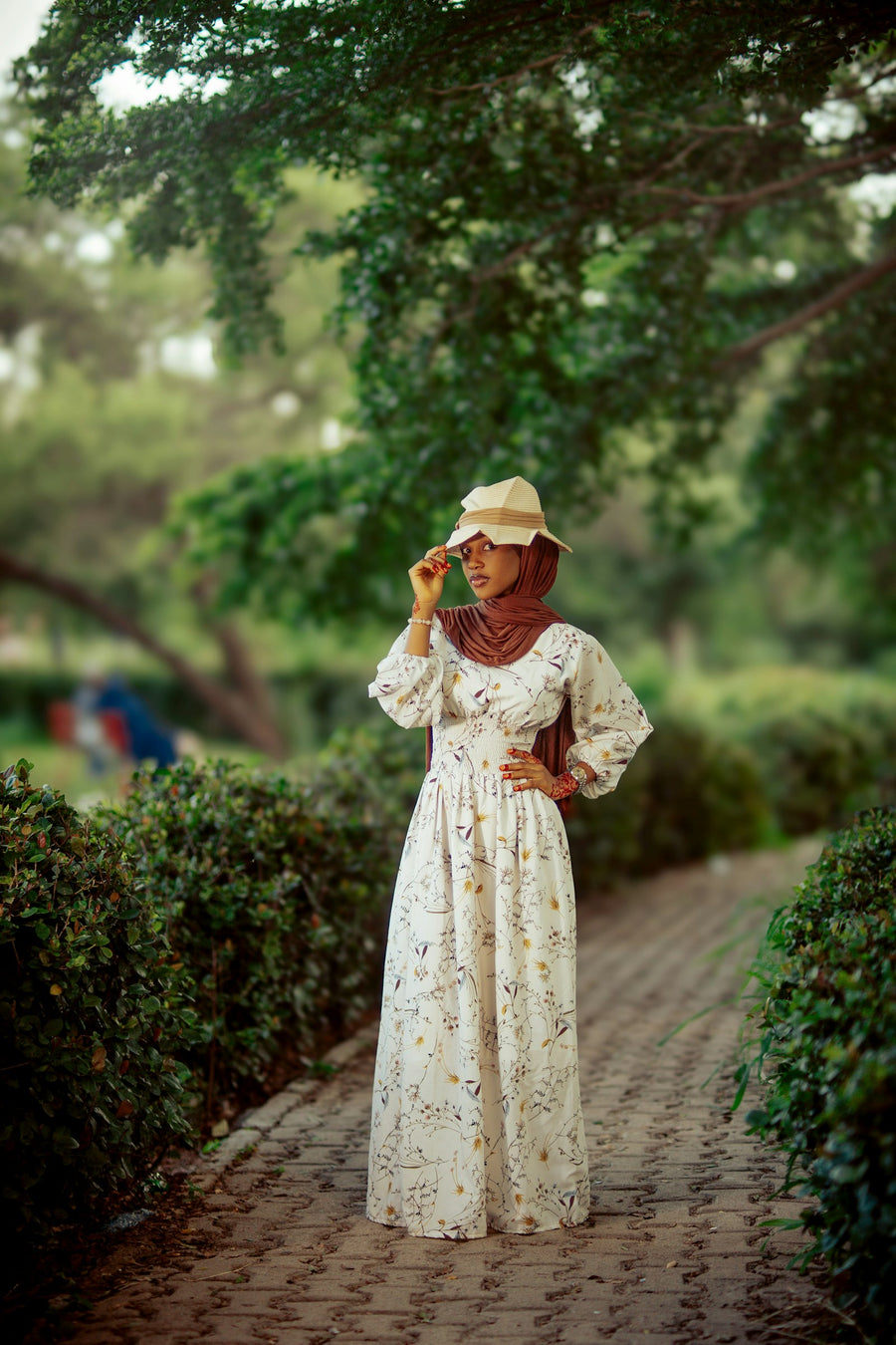 Terracotta Wrap Dress