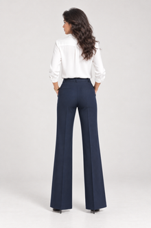 Tailored Wide-Leg Trousers